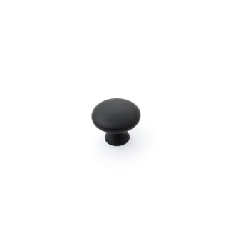 Shaker 30mm Plain Knob - Matt Black