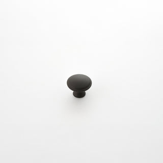 Century 30mm Round Knob - Matt Black