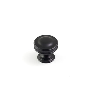 Decade 35mm Dome Knob - Matt Black