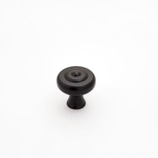 Decade 38mm Fluted Knob - Matt Black