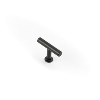 Strand 50mm Solid Brass T-Bar Handle - Matt Black