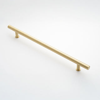 Strand 450mm Door Pull - Rear Fix - Satin Brass