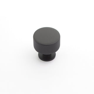 Ridge 30mm Knob - Matt Black