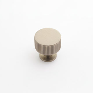 Ridge 30mm Knob - Dull Brushed Nickel