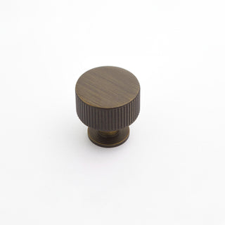 Ridge 30mm Knob - Bronze