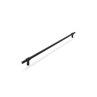 Coast 400mm Entrance Handle 316SS - Rear Fix - Matt Black