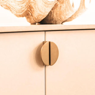 Cove 90mm Semi-Circle Pull - Satin Brass