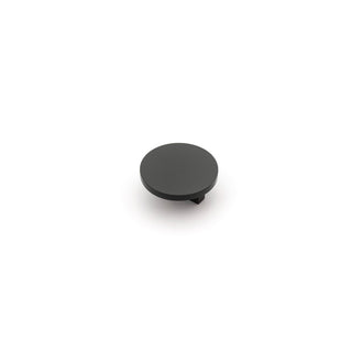 Cove 60mm Round Disc Knob - Matt Black