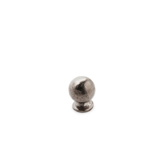 Cast 30mm Ball Knob - Silver
