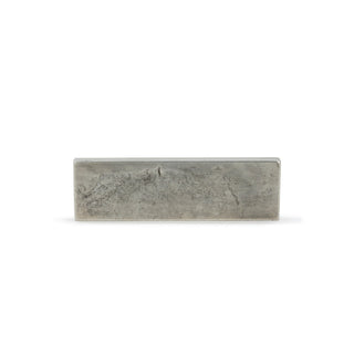 Cast 96mm Square Cup Pull - Silver