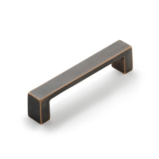 Cast 128mm D-Pull Handle - Dark Bronze