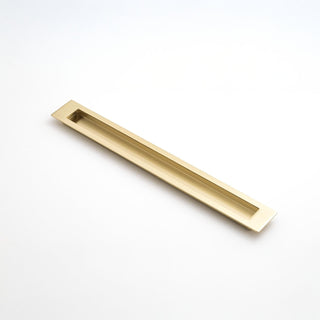 Slate 300mm Recessed Pull - Satin Brass