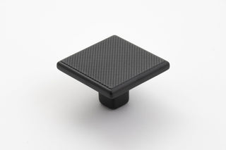 Monaco 35mm Square Knob - Matt Black