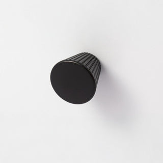 Cascade 30mm Cone Knob - Matt Black