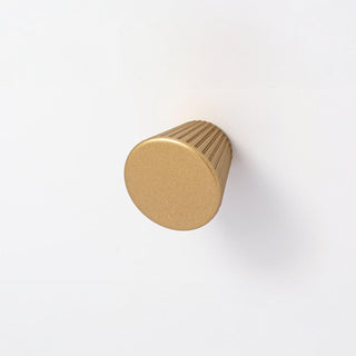 Cascade 30mm Cone Knob - Matt Gold