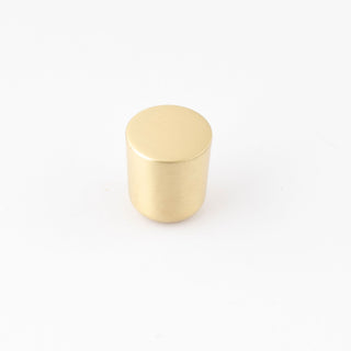 Dune 25mm Round Knob - Brushed Gold