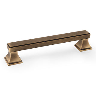 Kensington 128mm Handle - Aged Brass