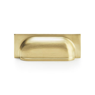 Hastings 96mm Cup Pull - Satin Brass PVD