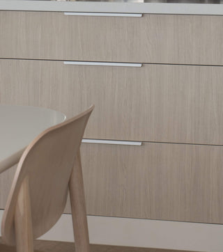 White Cabinet Handles