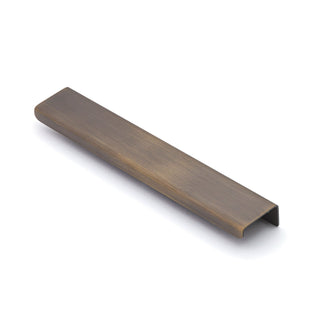 Ledge 200mm Solid Brass Lip Pull - Bronze