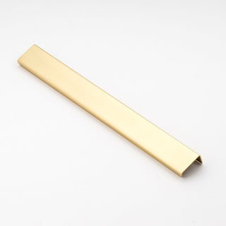 Ledge 300mm Solid Brass Lip Pull - Satin Brass