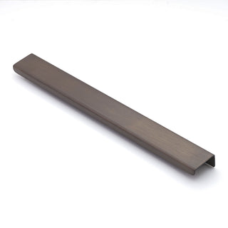 Ledge 300mm Solid Brass Lip Pull - Bronze