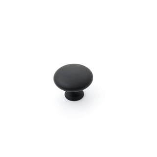 Shaker 35mm Plain Knob - Matt Black