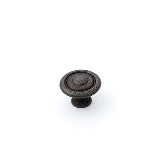 Shaker 35mm Fluted Knob - Antique Black