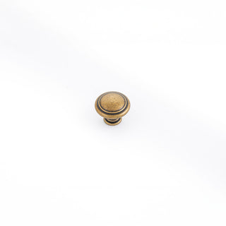 Windsor 30mm Knob - Antique Brass