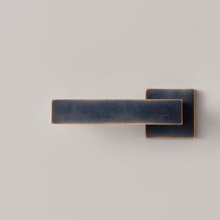 [Coming Soon] Cast Square Bronze Lever (Pair) - Dark Bronze