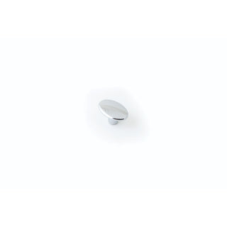 Century 37mm Oval Knob - Polished Chrome