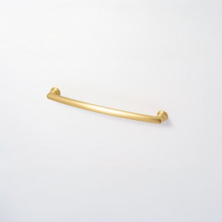 Decade 203mm Ridged Handle - Satin Brass