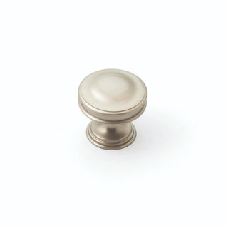Decade 35mm Dome Knob - Dull Brushed Nickel