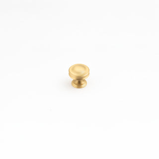 Decade 35mm Dome Knob - Satin Brass