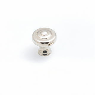 Decade 38mm Fluted Knob - Polished Nickel