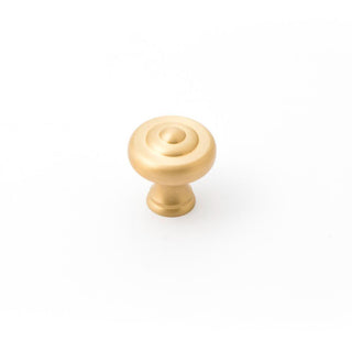 Decade 38mm Fluted Knob - Satin Brass