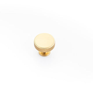 Grove 35mm Knob - Satin Brass