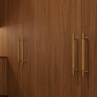 Grove 192mm Handle - Satin Brass