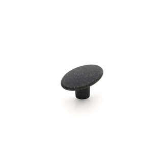 Century 37mm Oval Knob - Antique Black