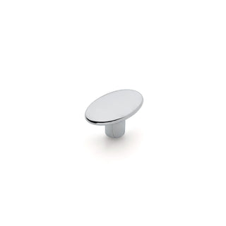Century 37mm Oval Knob - Polished Chrome