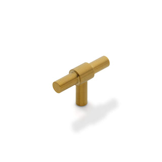 Coming Soon - Coast 50mm T-Bar Knob 316SS - Satin Brass
