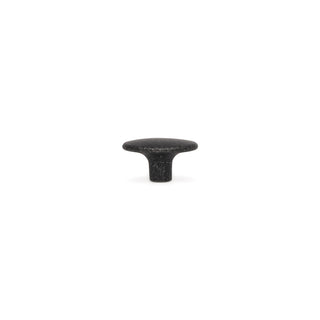 Century 37mm Oval Knob - Antique Black
