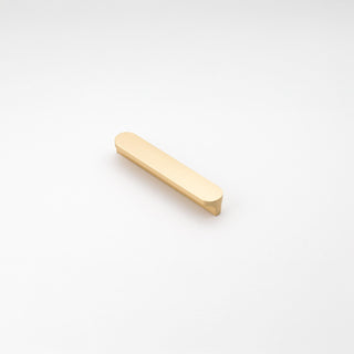 Cove 160mm Pill Shaped Handle - Brushed Brass