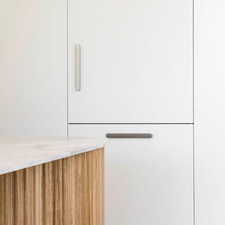 Cove 320mm Pill Shaped Handle - Dull Brushed Nickel