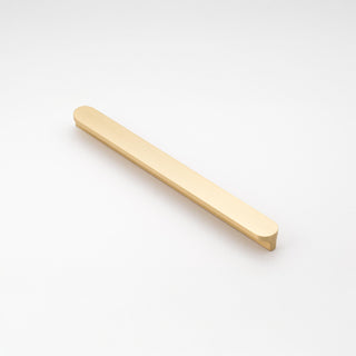 Cove 320mm Pill Shaped Handle - Brushed Brass