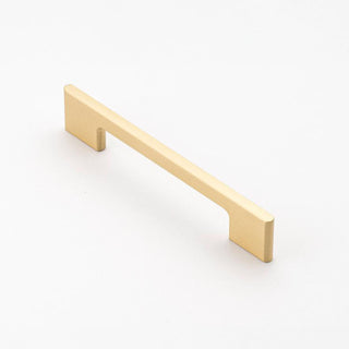 Cove 128mm D-Pull Handle - Brushed Brass