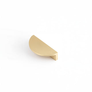 Cove 90mm Semi-Circle Pull - Brushed Brass