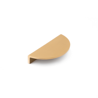 Cove 140mm Semi-Circle Solid Brass Pull - Satin Brass