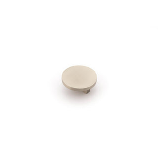 Cove 60mm Round Disc Knob - Dull Brushed Nickel