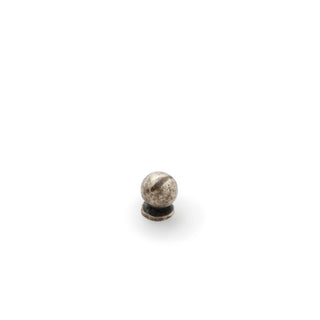 Cast 20mm Ball Knob - Silver